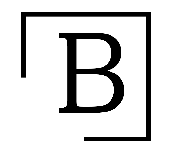 B- Living Design Logo